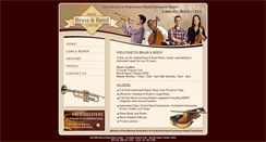 Desktop Screenshot of brassandreed.com